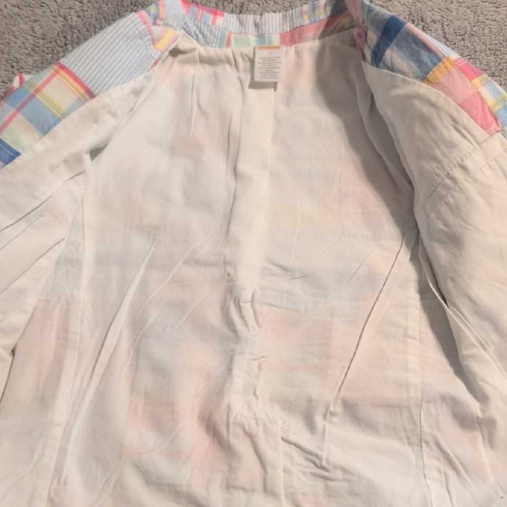 Colorful Patchwork Kids Blazer - Picture 2 of 7